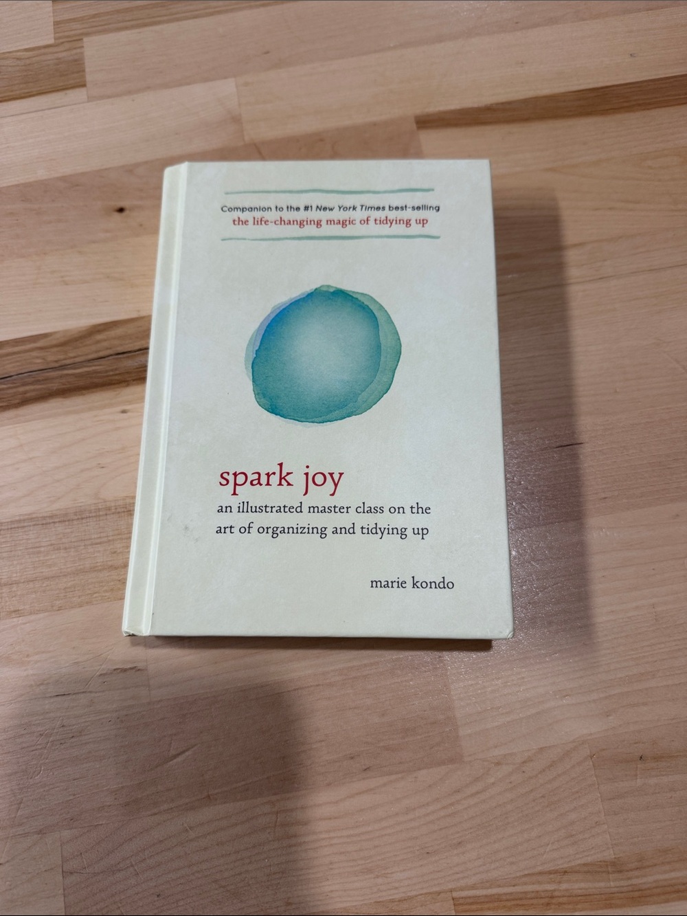 Spark Joy Hardcover Book - White Cover
